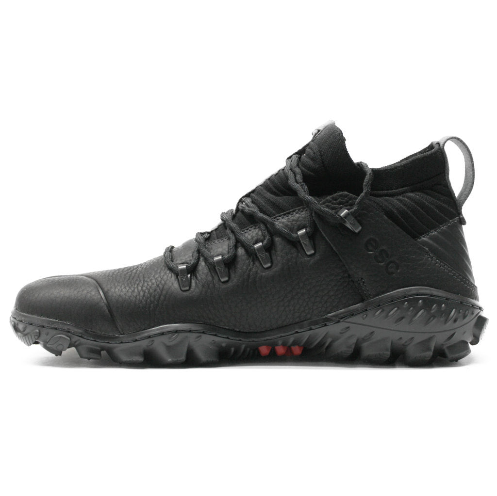Vivobarefoot Magna Forest ESC Leather Textile Mens Sneakers#color_obsidian