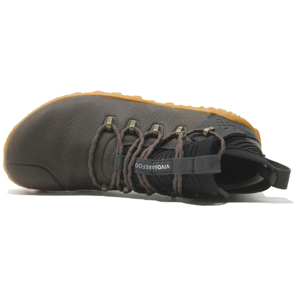 Vivobarefoot Magna Forest ESC Leather Textile Mens Sneakers#color_bracken