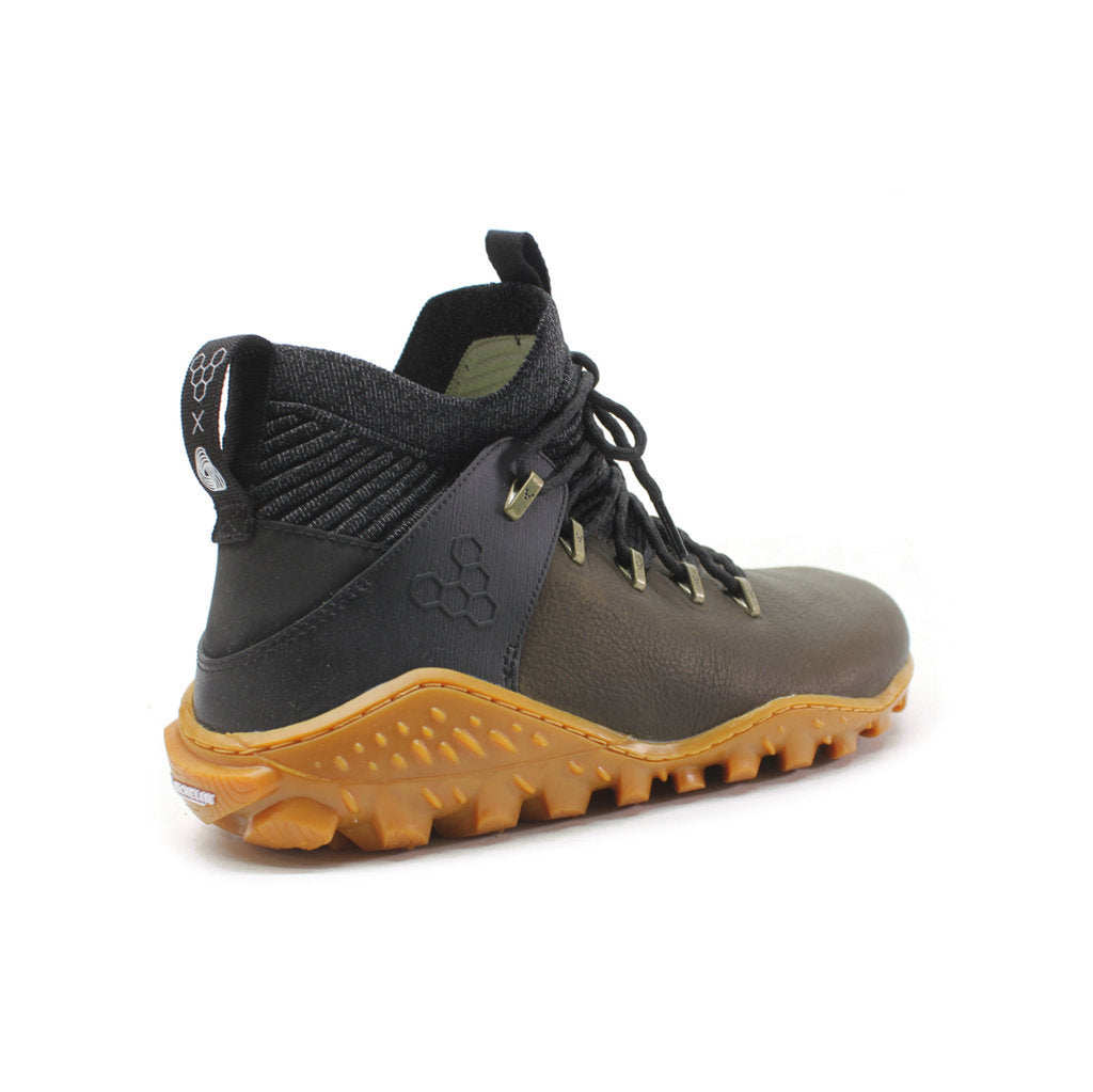 Vivobarefoot Magna Forest ESC Leather Textile Mens Sneakers#color_bracken bracken
