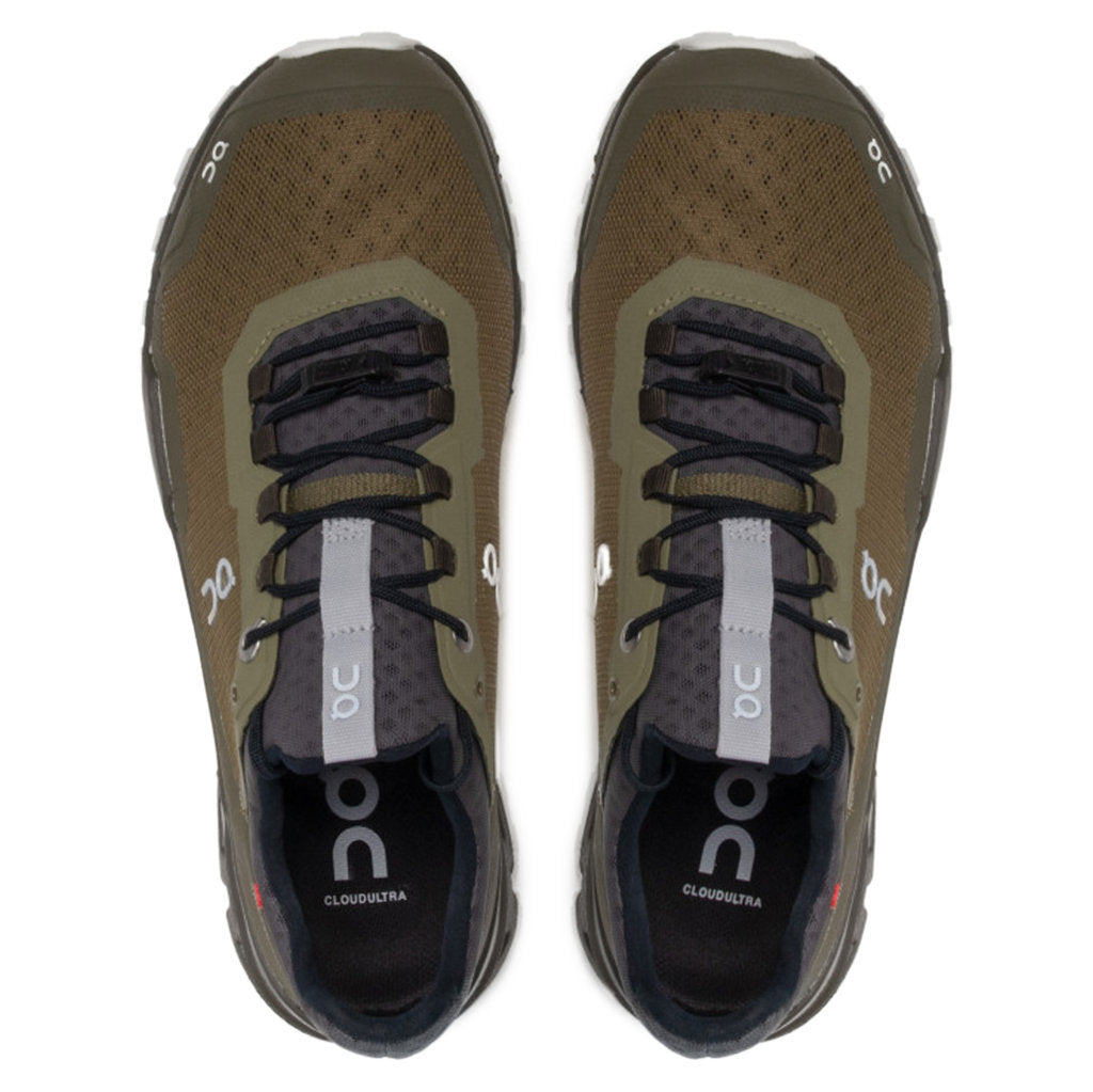On Cloudultra Textile Synthetic Mens Sneakers#color_olive eclipse