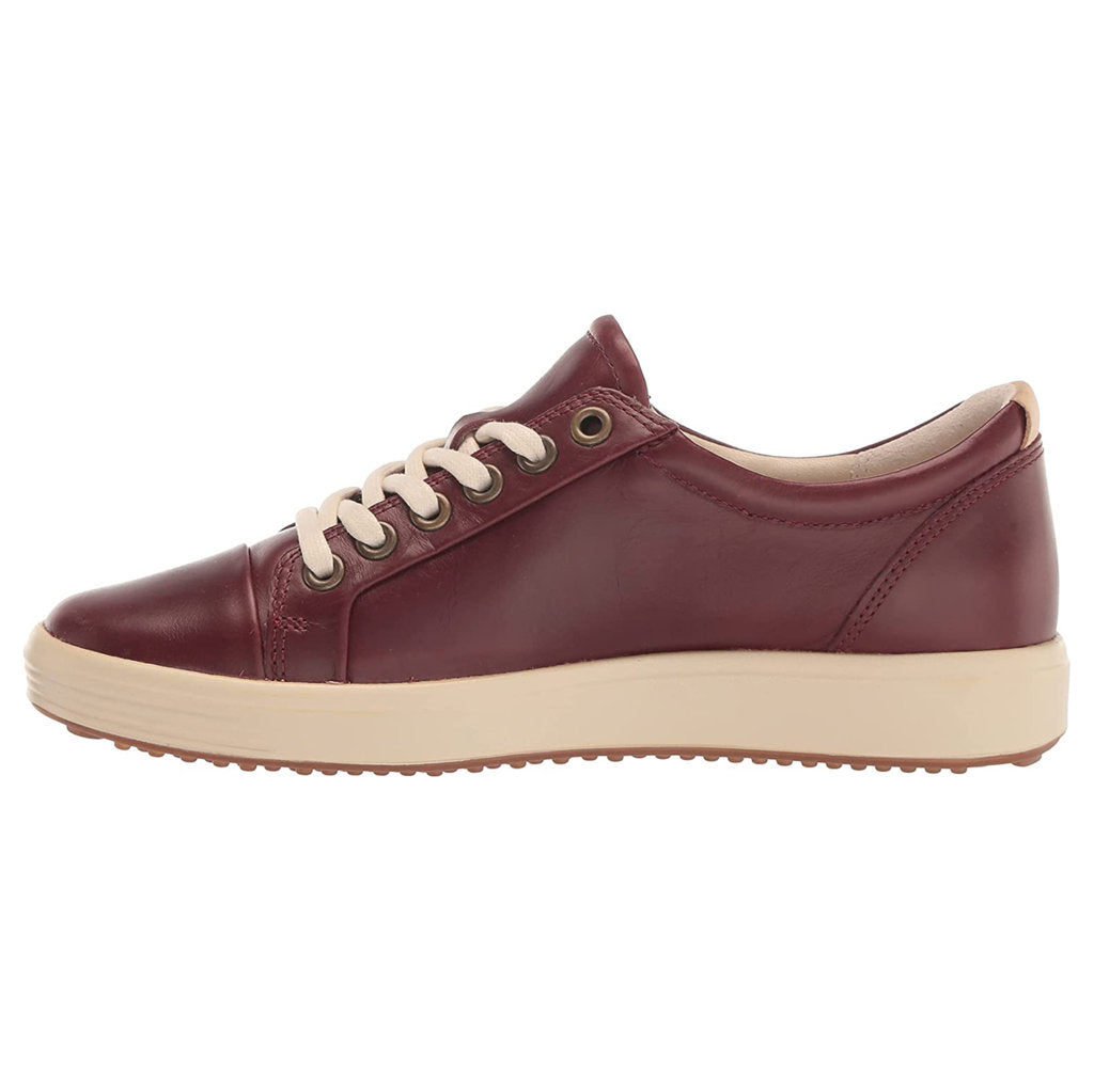 Ecco Soft 7 Smooth Leather Womens Sneakers#color_andorra
