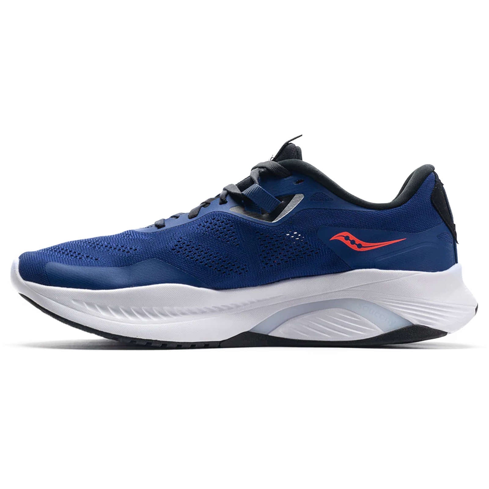 Saucony Guide 15 Synthetic Textile Men's Running Shoes#color_sapphire black