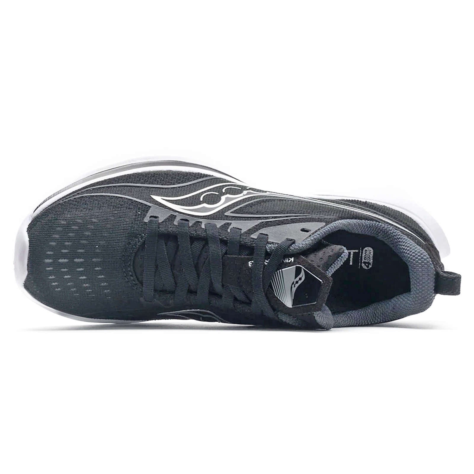 Saucony Kinvara 13 Textile Men's Low-Top Sneakers#color_black silver