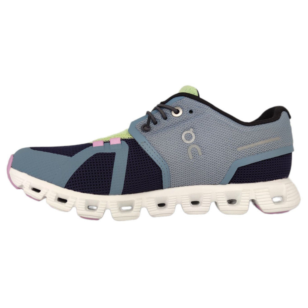 On Running Cloud 5 Push Textile Women's Low-Top Sneakers#color_cobble flint