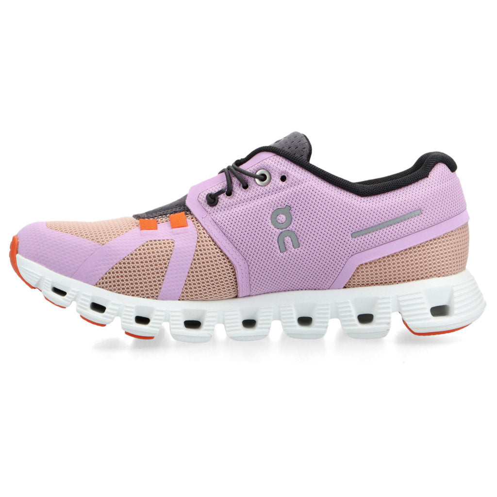 On Running Cloud 5 Push Textile Women's Low-Top Trainers#color_fiji rose