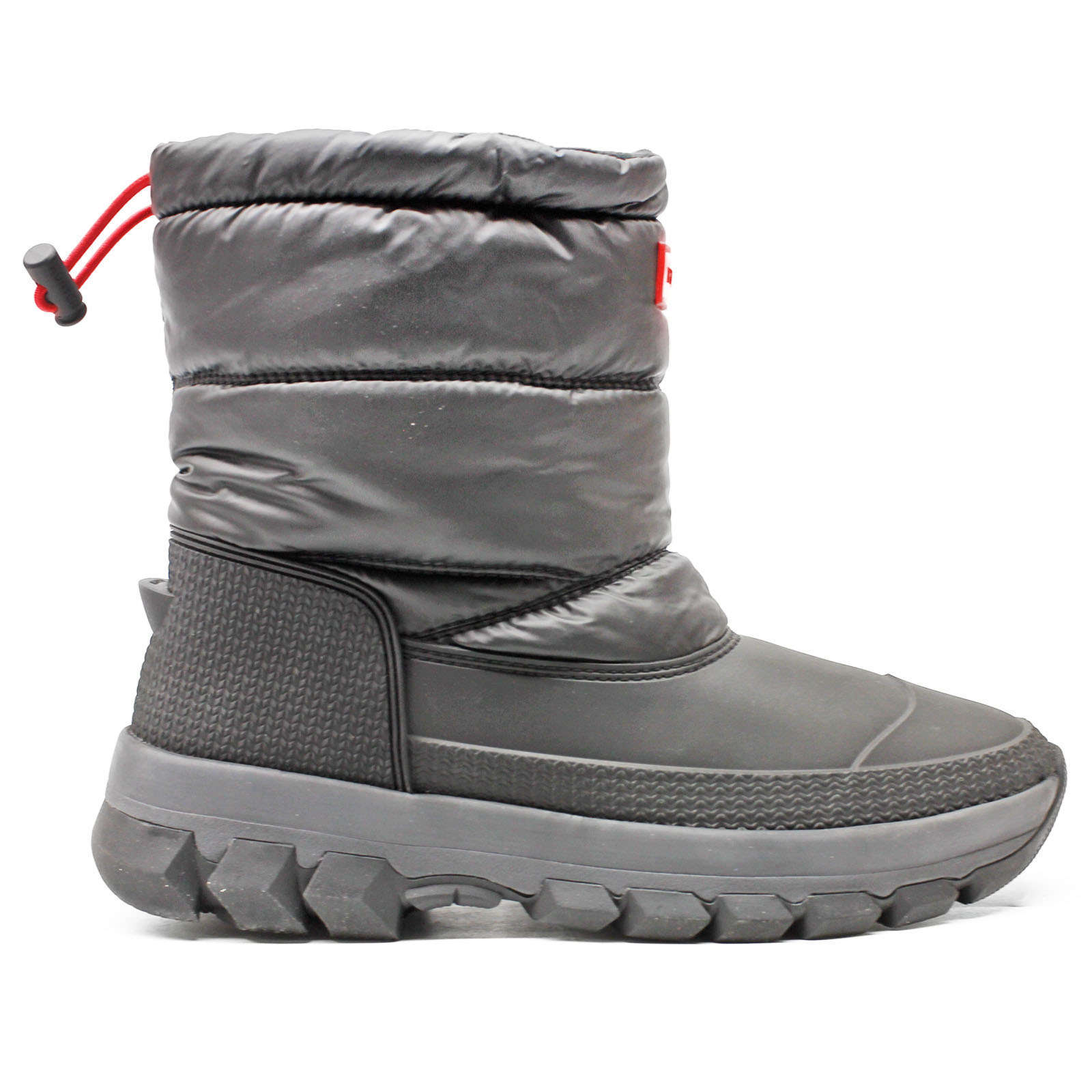 Hunter Original Insulated Short BT Rubber Women's Snow Boots#color_black