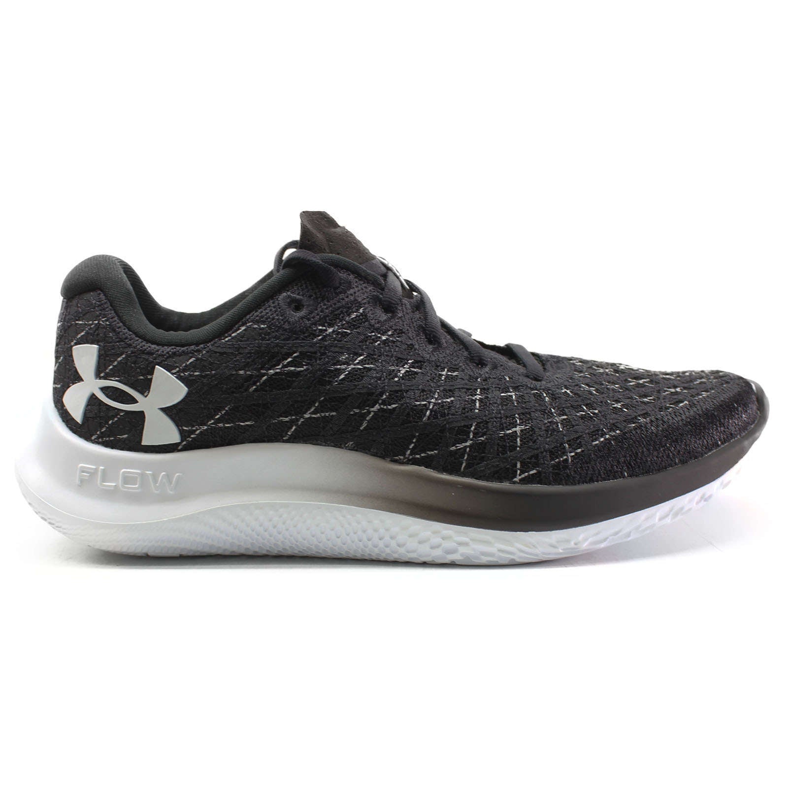 Under Armour Flow Velociti Wind 2 Synthetic Textile Women's Low-Top Sneakers#color_black