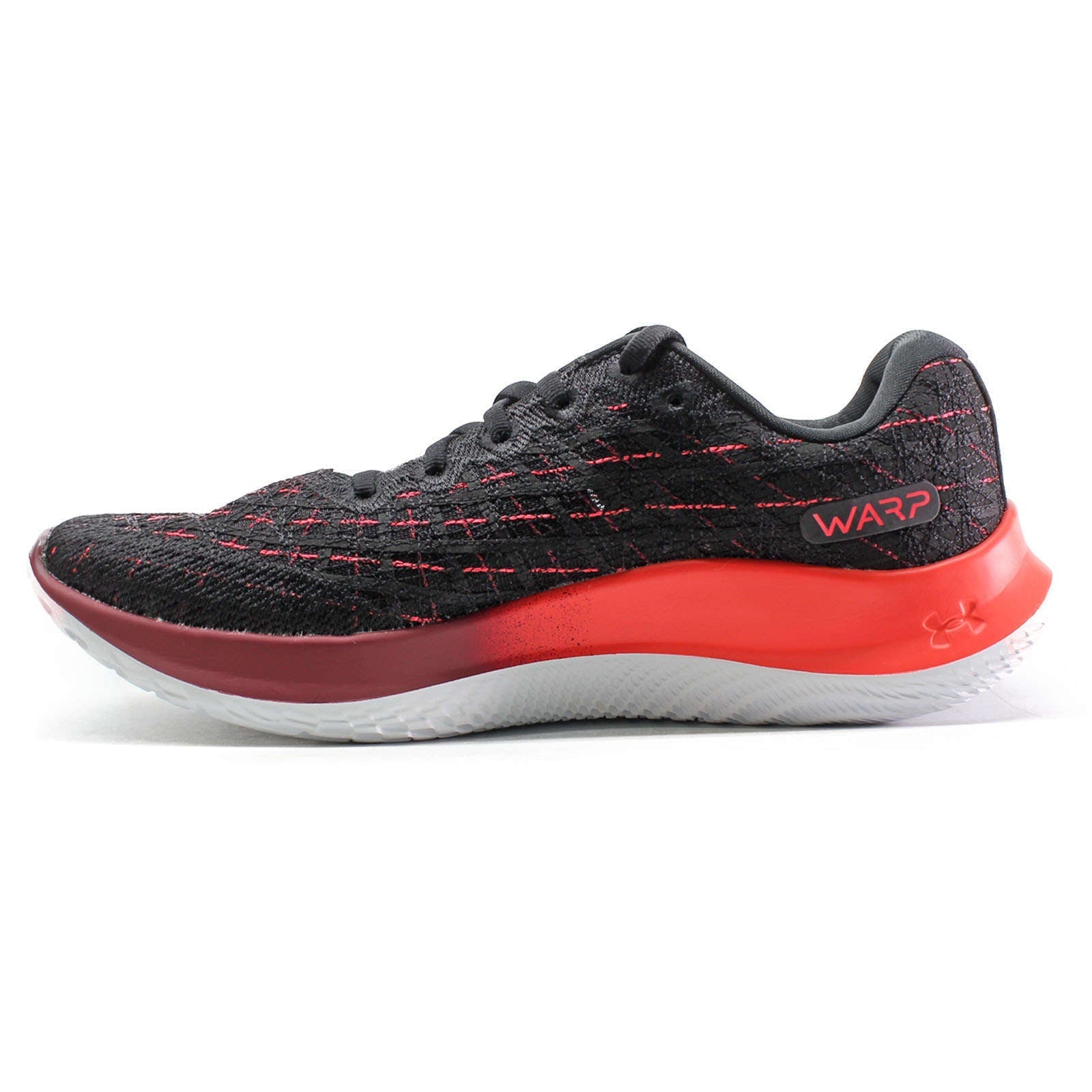 Under Armour Flow Velociti Wind CLRSFT Synthetic Textile Men's Low-Top Sneakers#color_black red