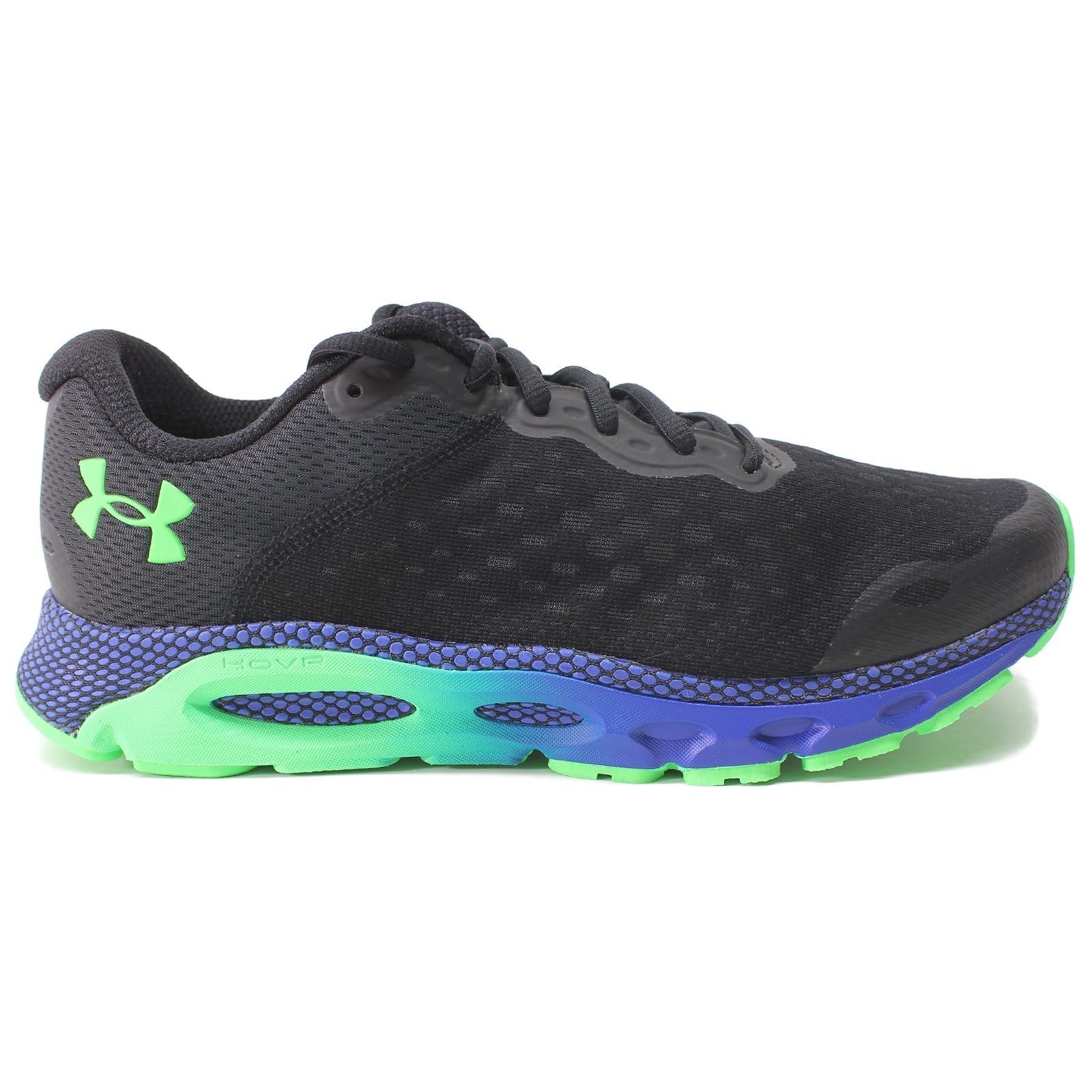 Under Armour HOVR Infinite 3 Synthetic Textile Men's Low-Top Sneakers#color_black green