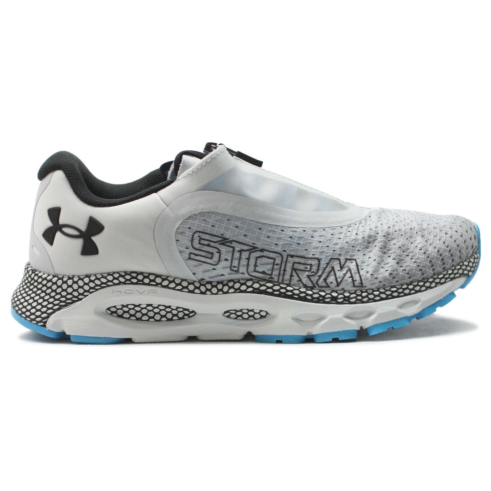 Under Armour HOVR Infinite 3 Storm Synthetic Textile Men's Low-Top Sneakers#color_grey grey