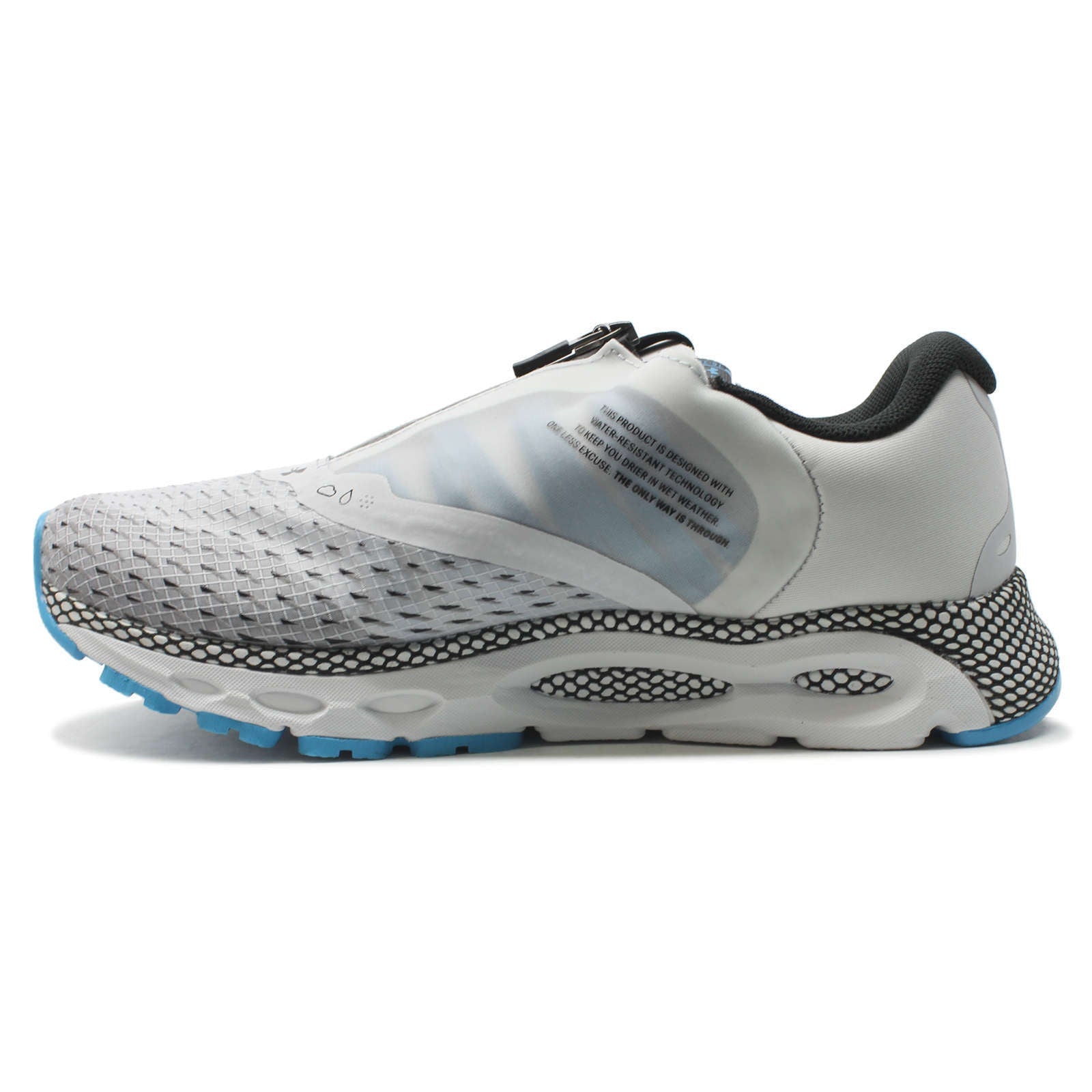 Under Armour HOVR Infinite 3 Storm Synthetic Textile Men's Low-Top Sneakers#color_grey grey