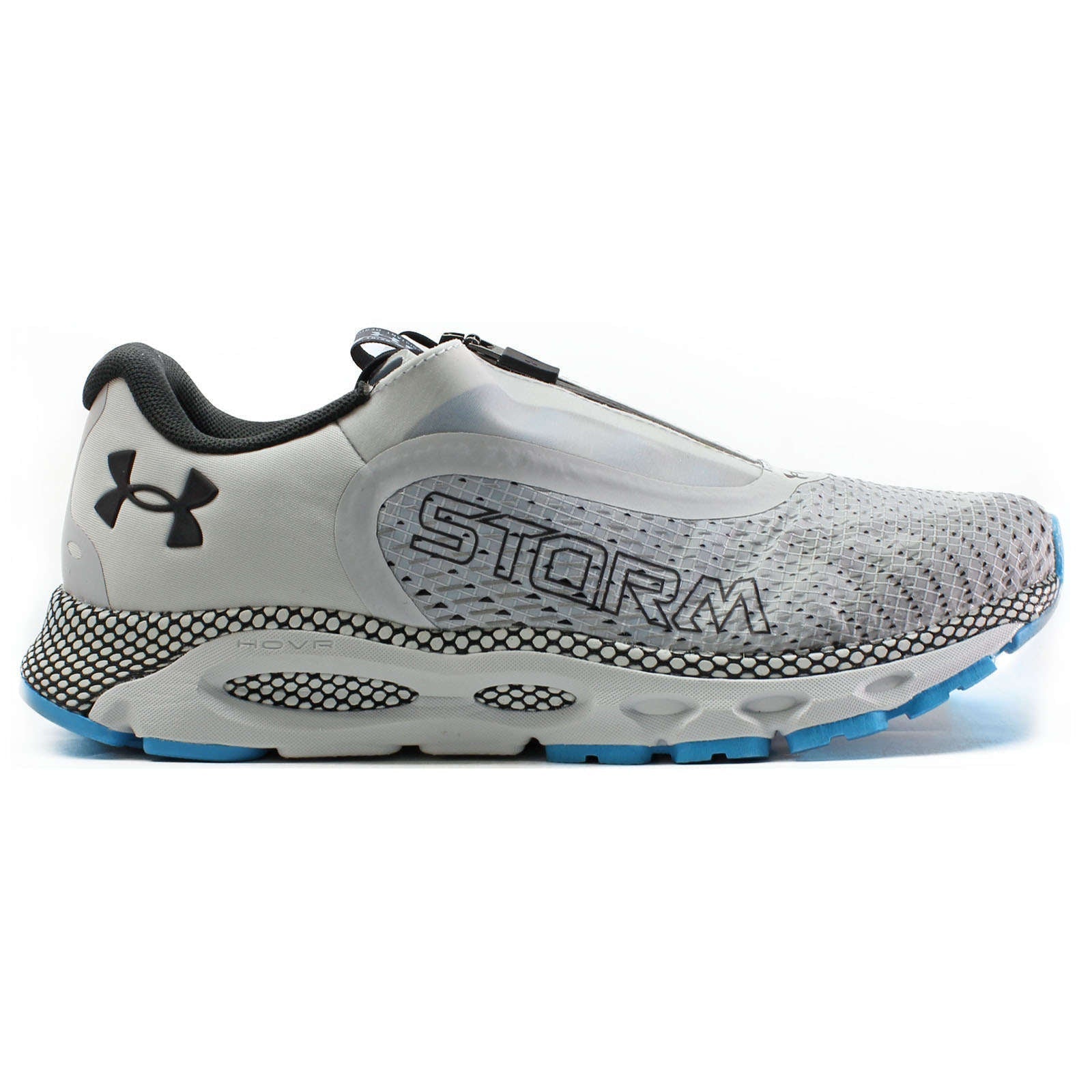 Under Armour HOVR Infinite 3 Storm Synthetic Textile Women's Low-Top Sneakers#color_grey