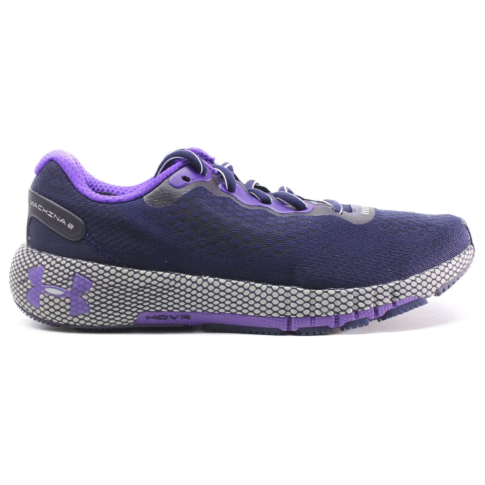 Under Armour HOVR Machina 2 Synthetic Textile Women's Low-Top Sneakers#color_navy purple