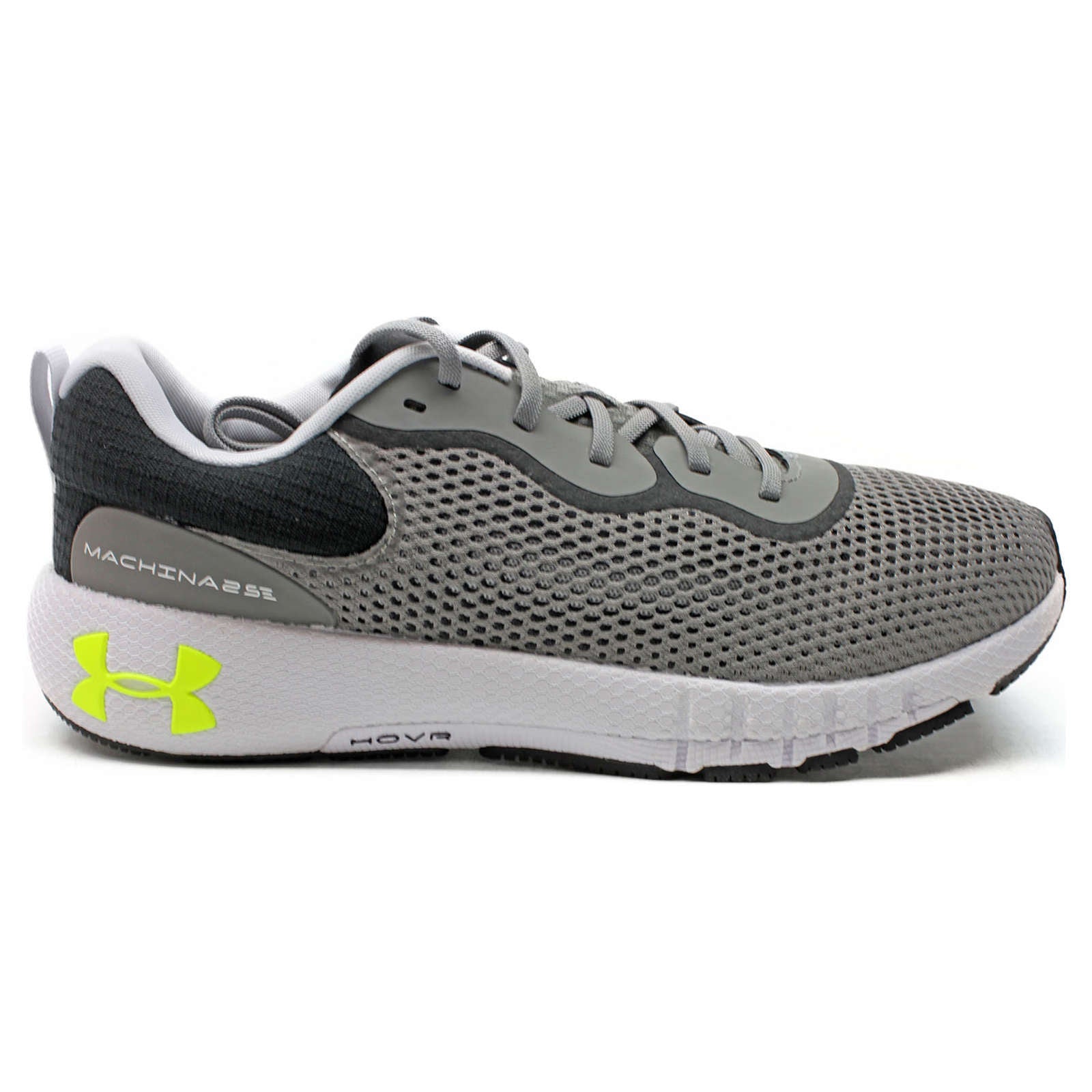 Under Armour HOVR Machina 2 Se Synthetic Textile Men's Low-Top Sneakers#color_grey black