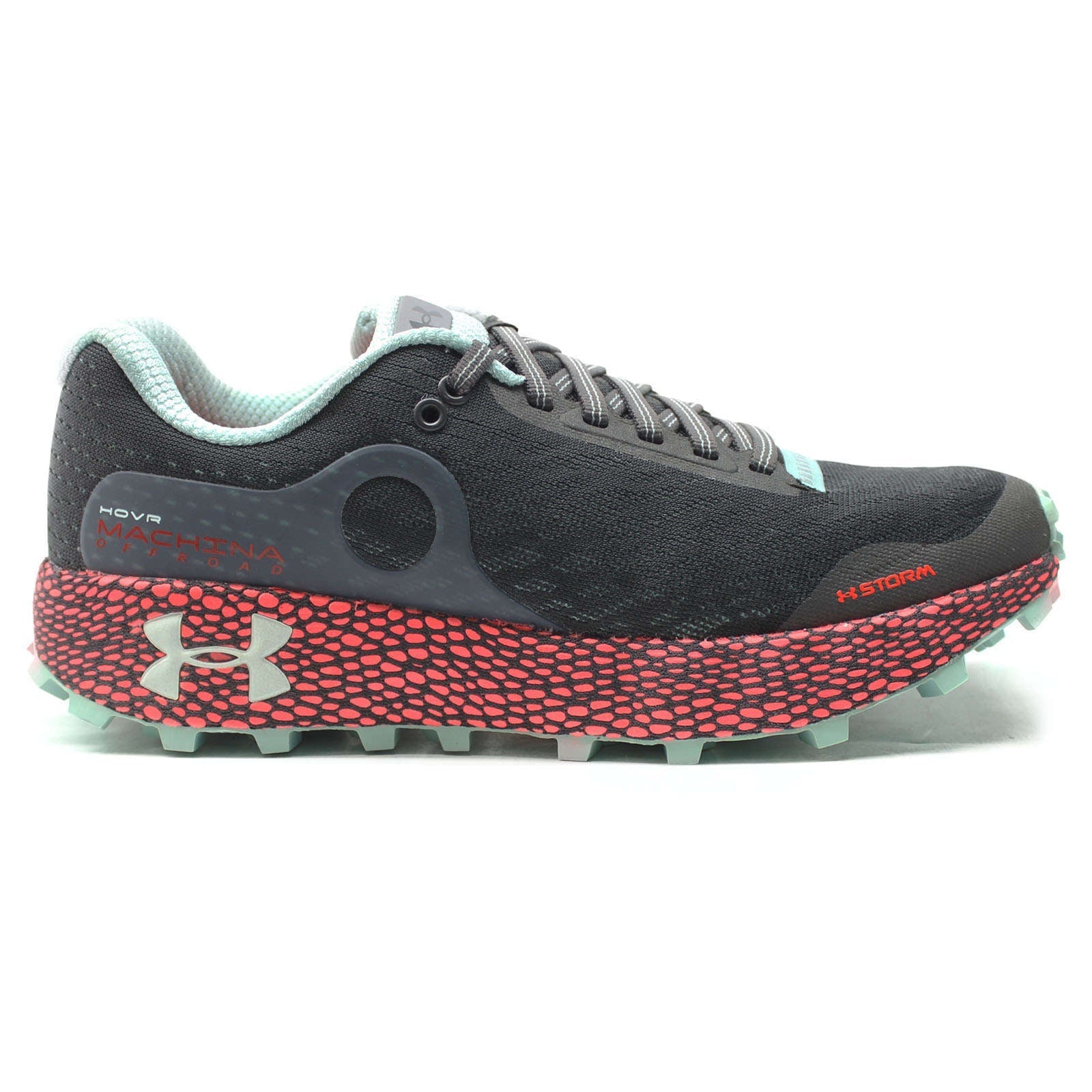 Under Armour HOVR Machina Off Road Synthetic Textile Women's Low-Top Sneakers#color_grey