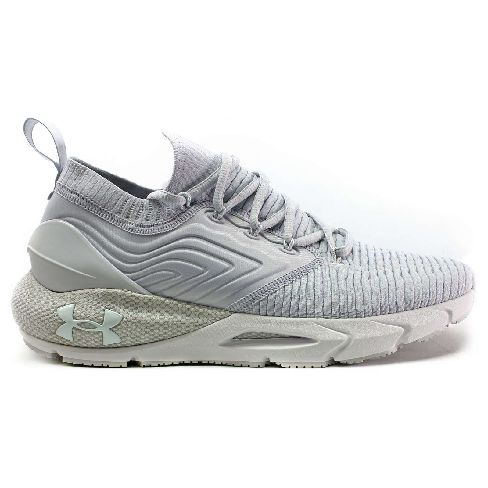 Under Armour HOVR Phantom 2 INKNT Synthetic Textile Women's Low-Top Sneakers#color_grey white