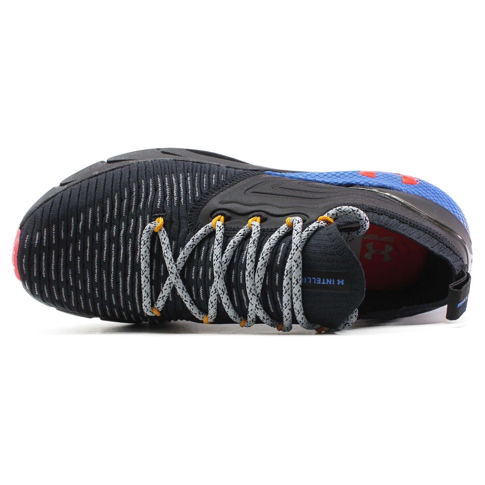 Under Armour HOVR Phantom 2 INKNT ST Synthetic Textile Women's Low-Top Sneakers#color_black blue