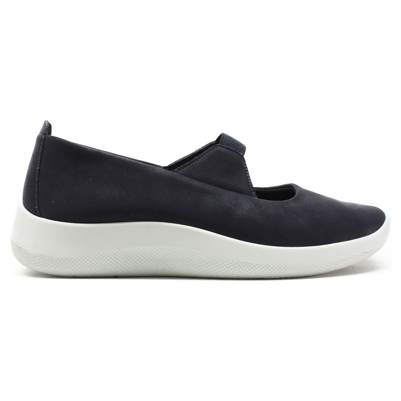 Arcopedico Heina Leather Women's Slip-on Shoes#color_fal coll navy