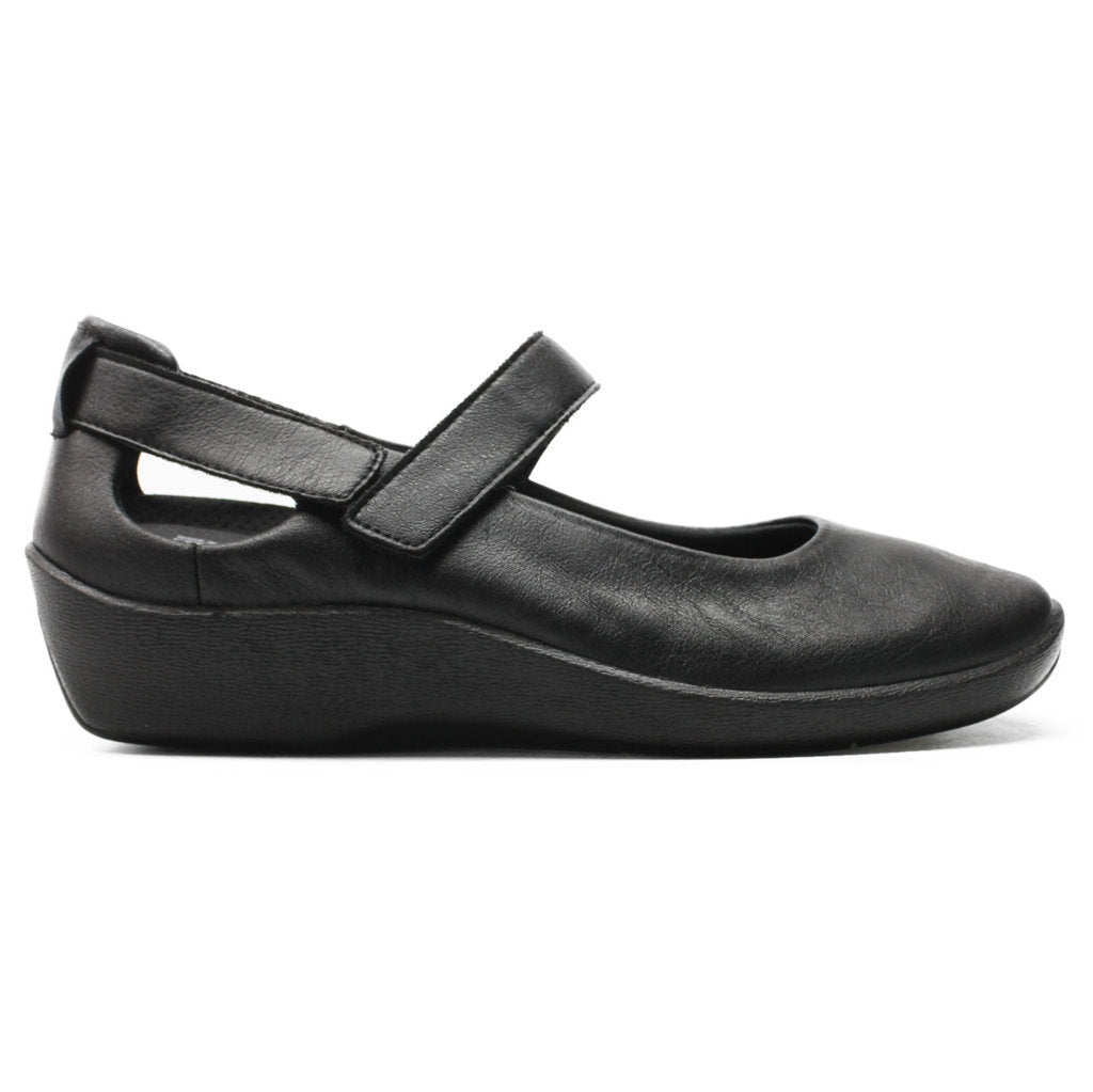 Arcopedico L51 Leather Womens Shoes#color_black