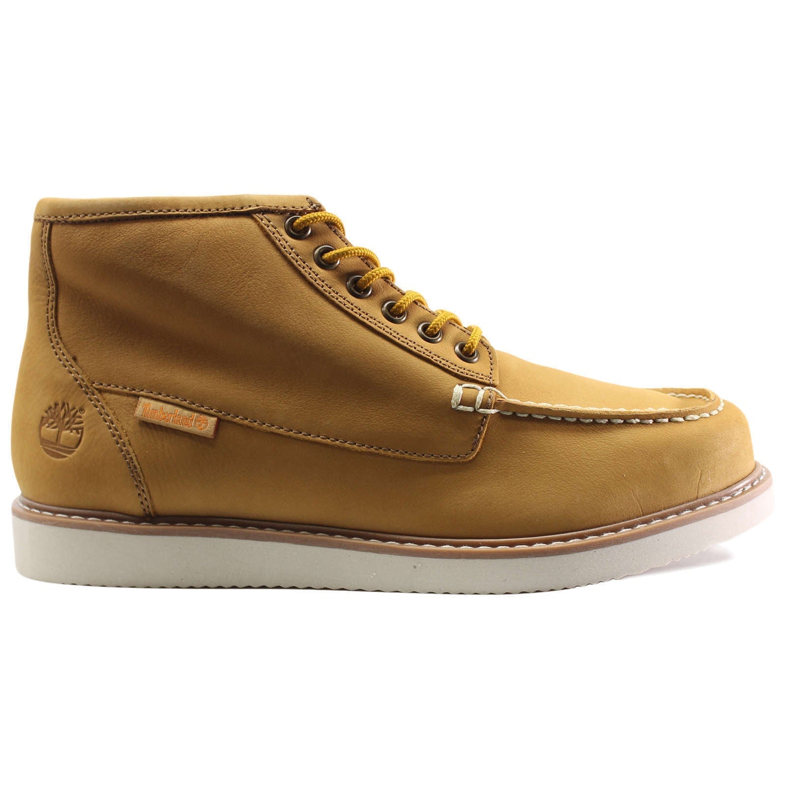 Timberland Newmarket II Moc Toe Chukka Nubuck Mens Boots#color_wheat