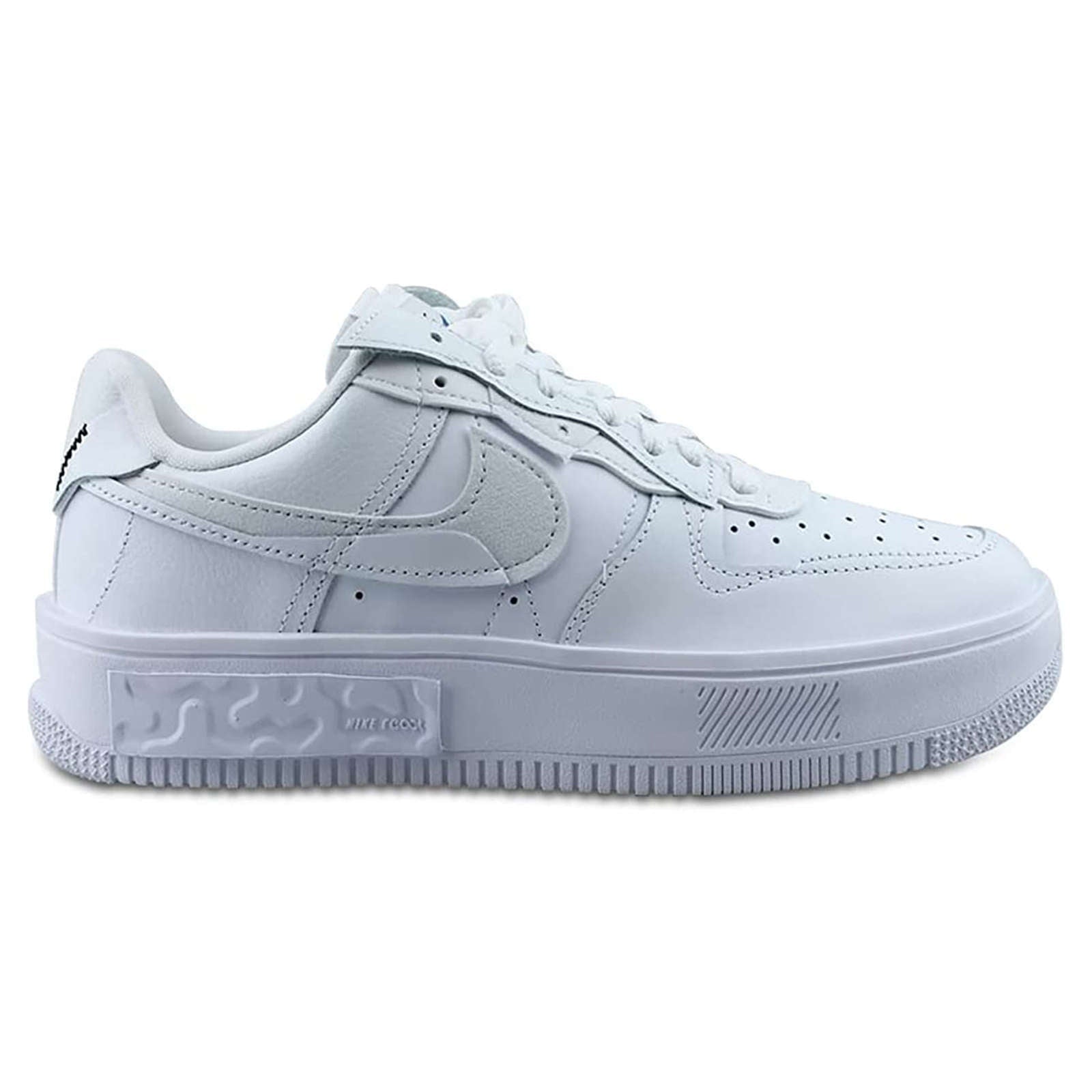 Nike Air Force 1 Fontanka Leather Women's Low-Top Sneakers#color_white