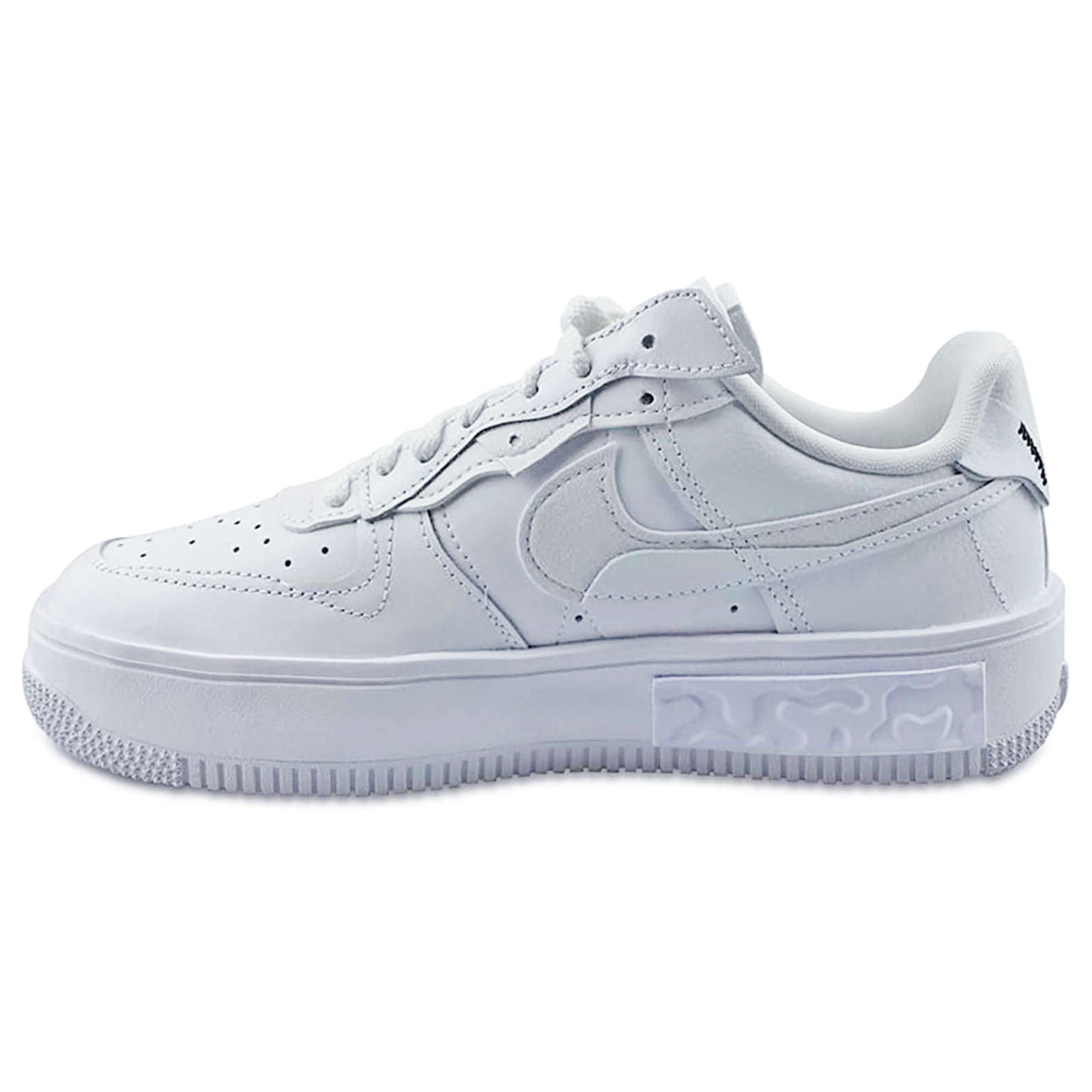 Nike Air Force 1 Fontanka Leather Women's Low-Top Sneakers#color_white