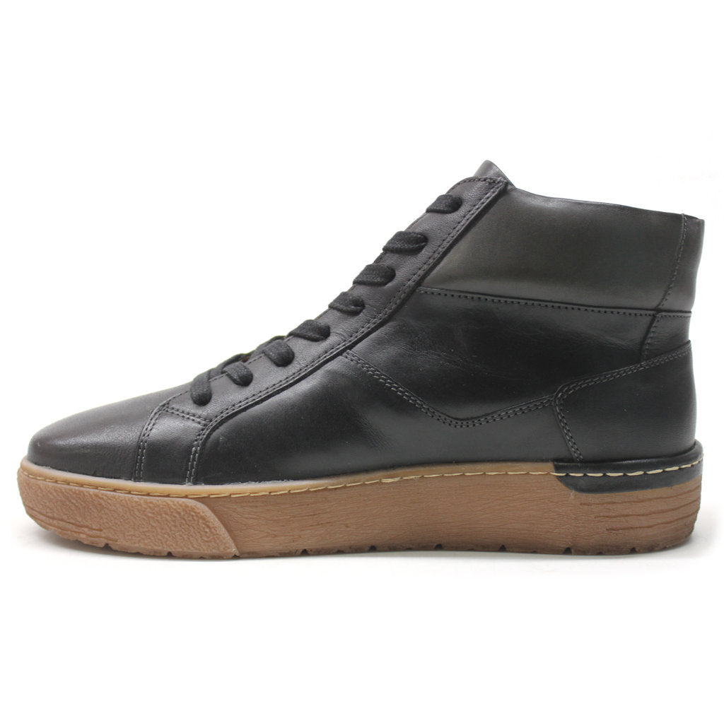 Pikolinos Vitoria W0T-7559 Leather Womens Sneakers#color_black black