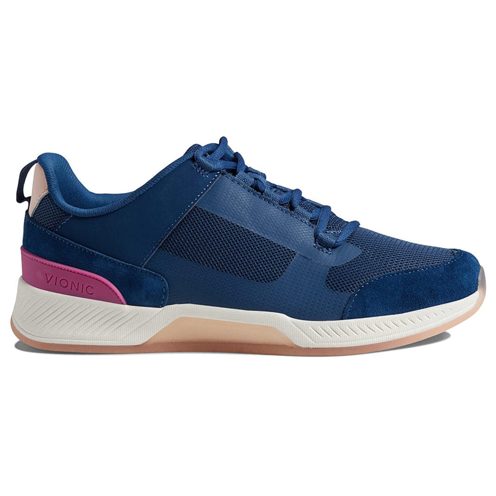Vionic Fearless Synthetic Textile Womens Sneakers#color_dark blue very berry
