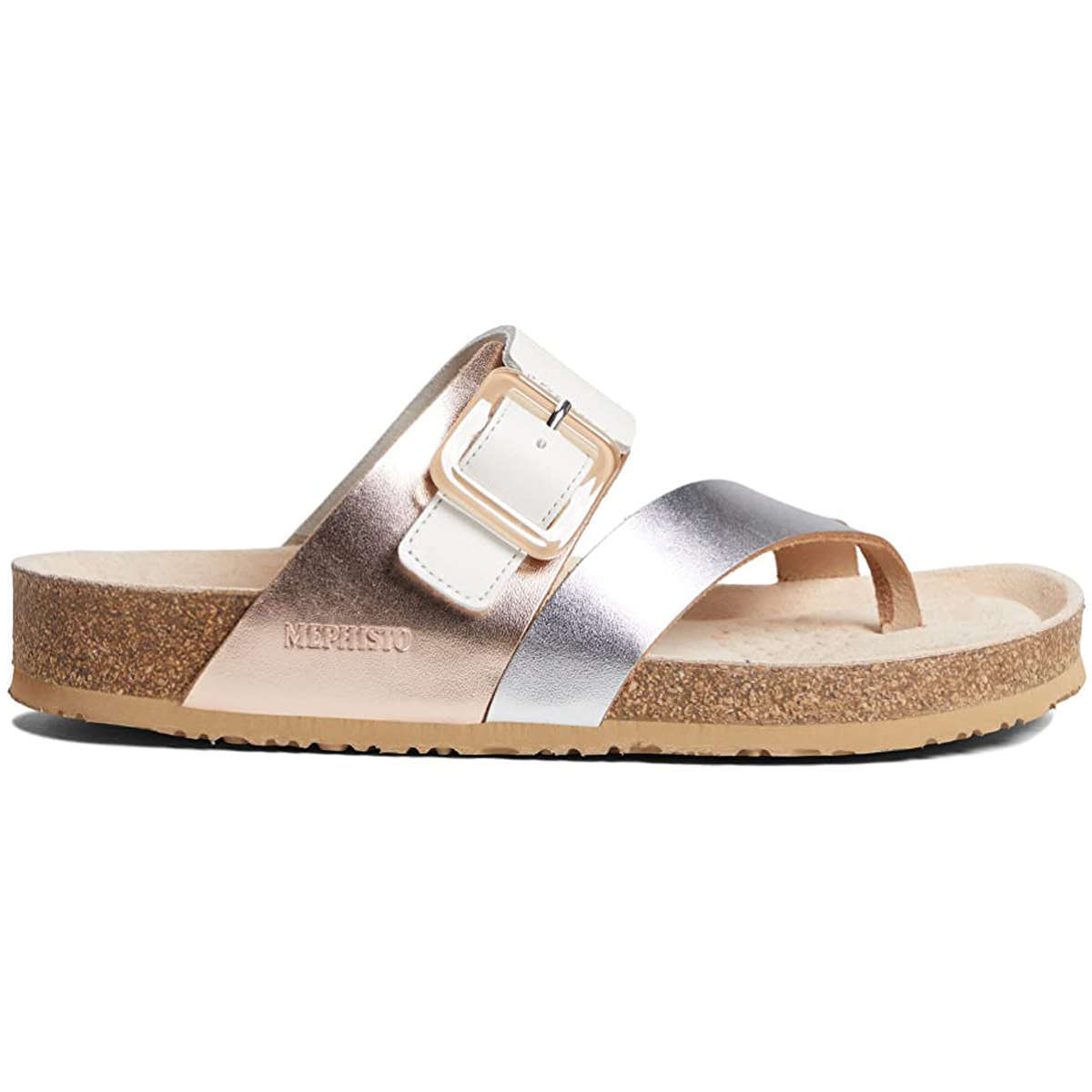 Mephisto Madeline Full Grain Leather Women's Slide Sandals