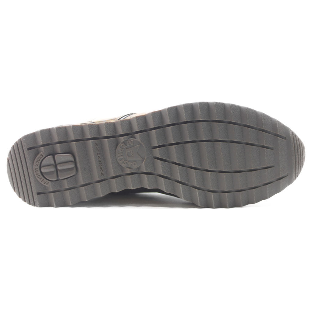 Mephisto Toscana Metallic Leather Womens Sneakers#color_bronze