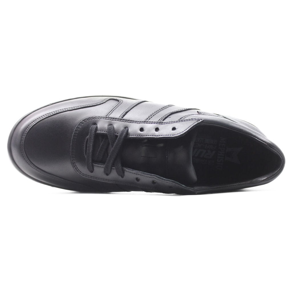 Mephisto Vito Leather Mens Sneakers#color_black