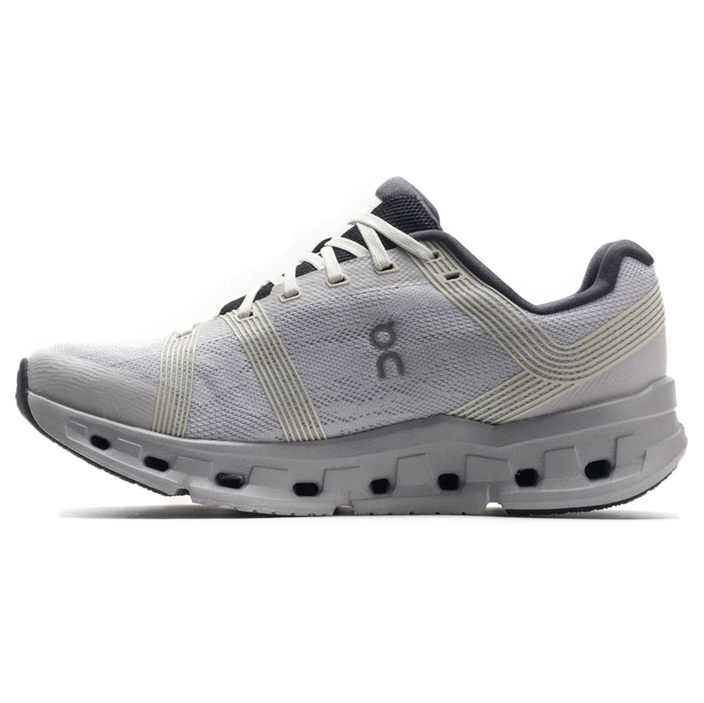 On Cloudgo Textile Synthetic Womens Trainers#color_white glacier