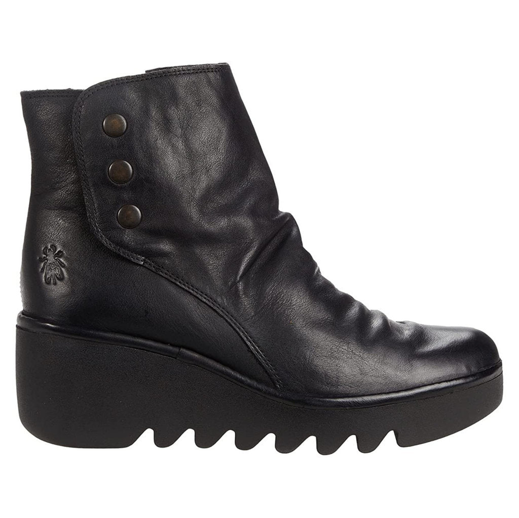 Fly London BROM344FLY Leather Womens Boots#color_black