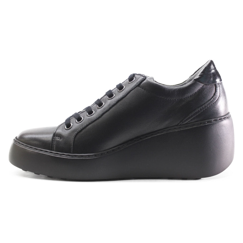 Fly London DILE450FLY Leather Womens Sneakers#color_black
