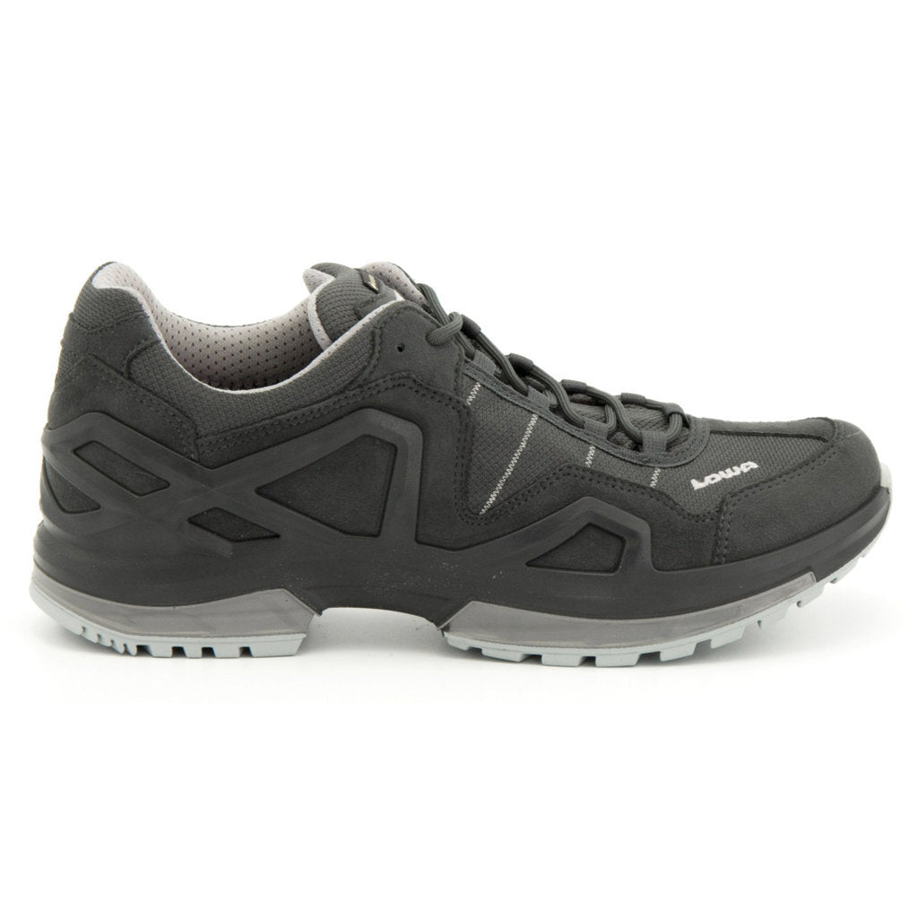 Lowa Gorgon GTX Suede Leather Men's Sneakers#color_black anthracite
