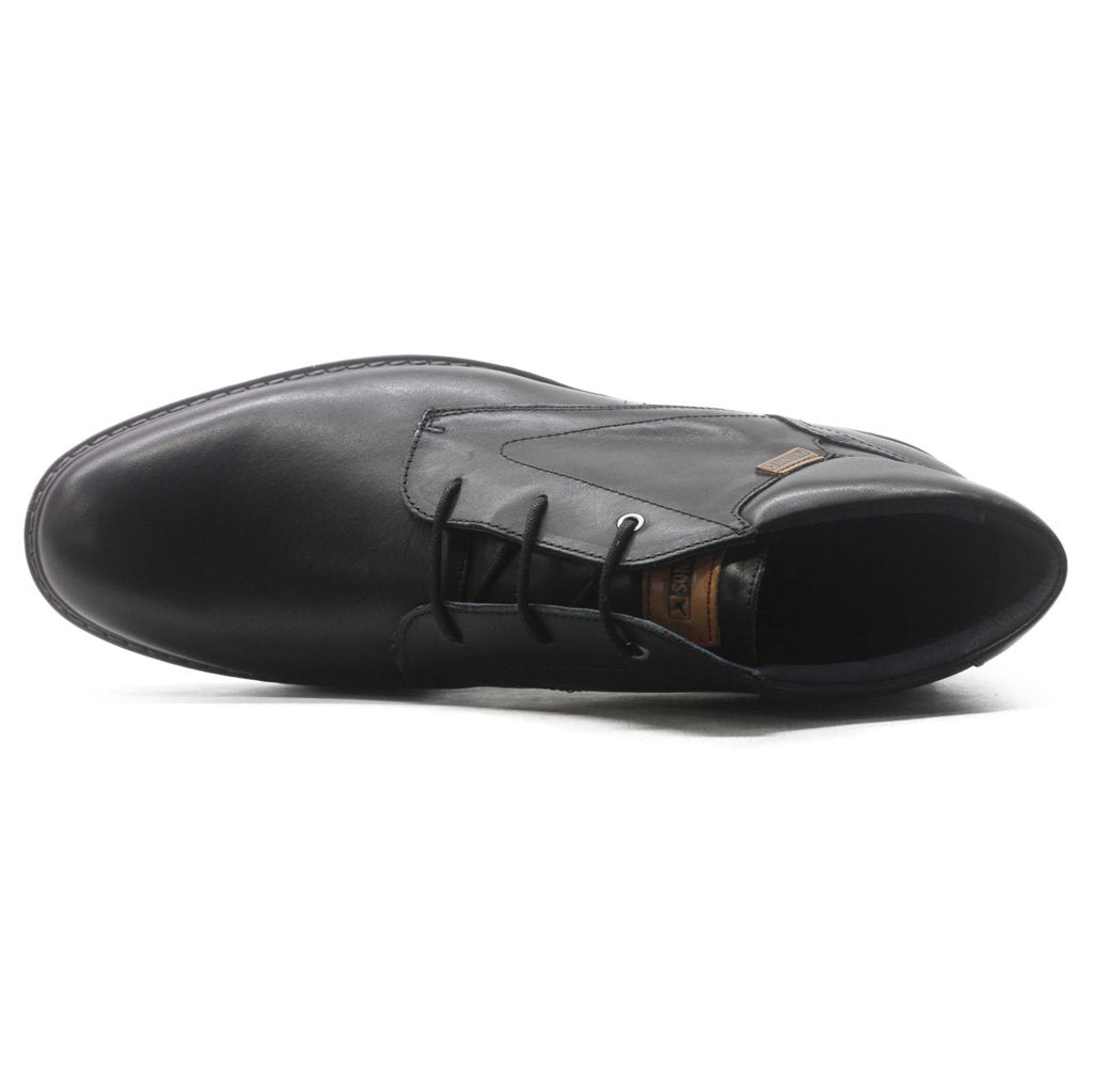 Pikolinos Avila M1T-8011 Leather Mens Shoes#color_black