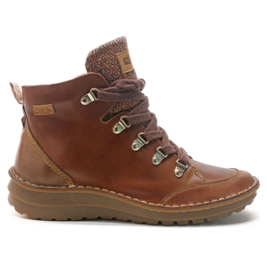 Pikolinos Cazorla W5U-8502 Leather Womens Boots#color_cuero
