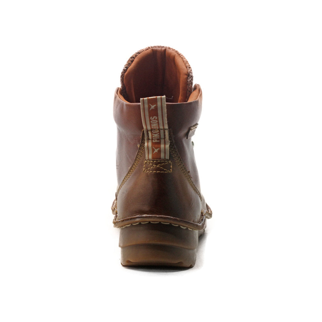 Pikolinos Cazorla W5U-8502 Leather Womens Boots#color_cuero