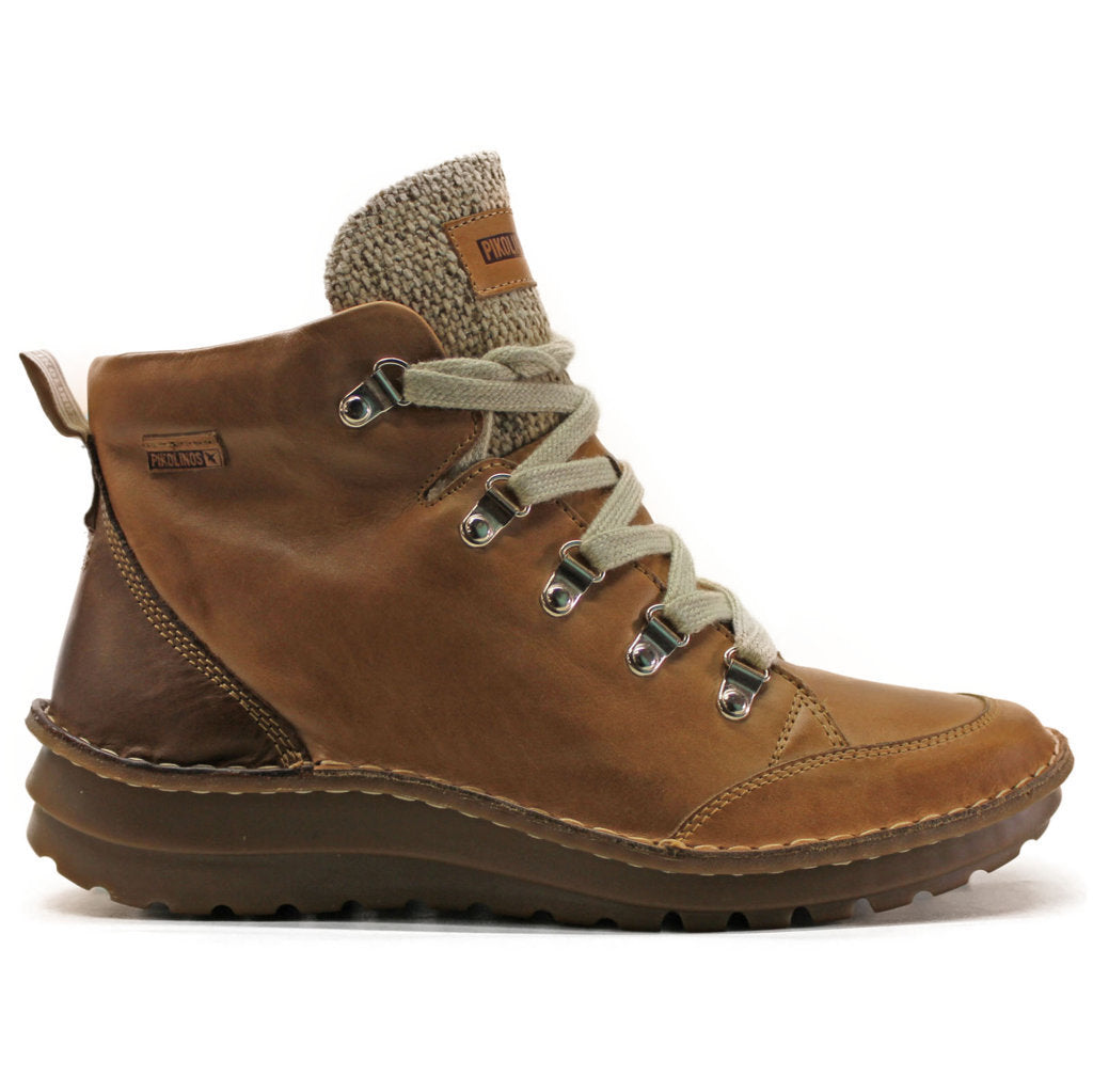 Pikolinos Cazorla W5U-8502 Leather Womens Boots#color_almond