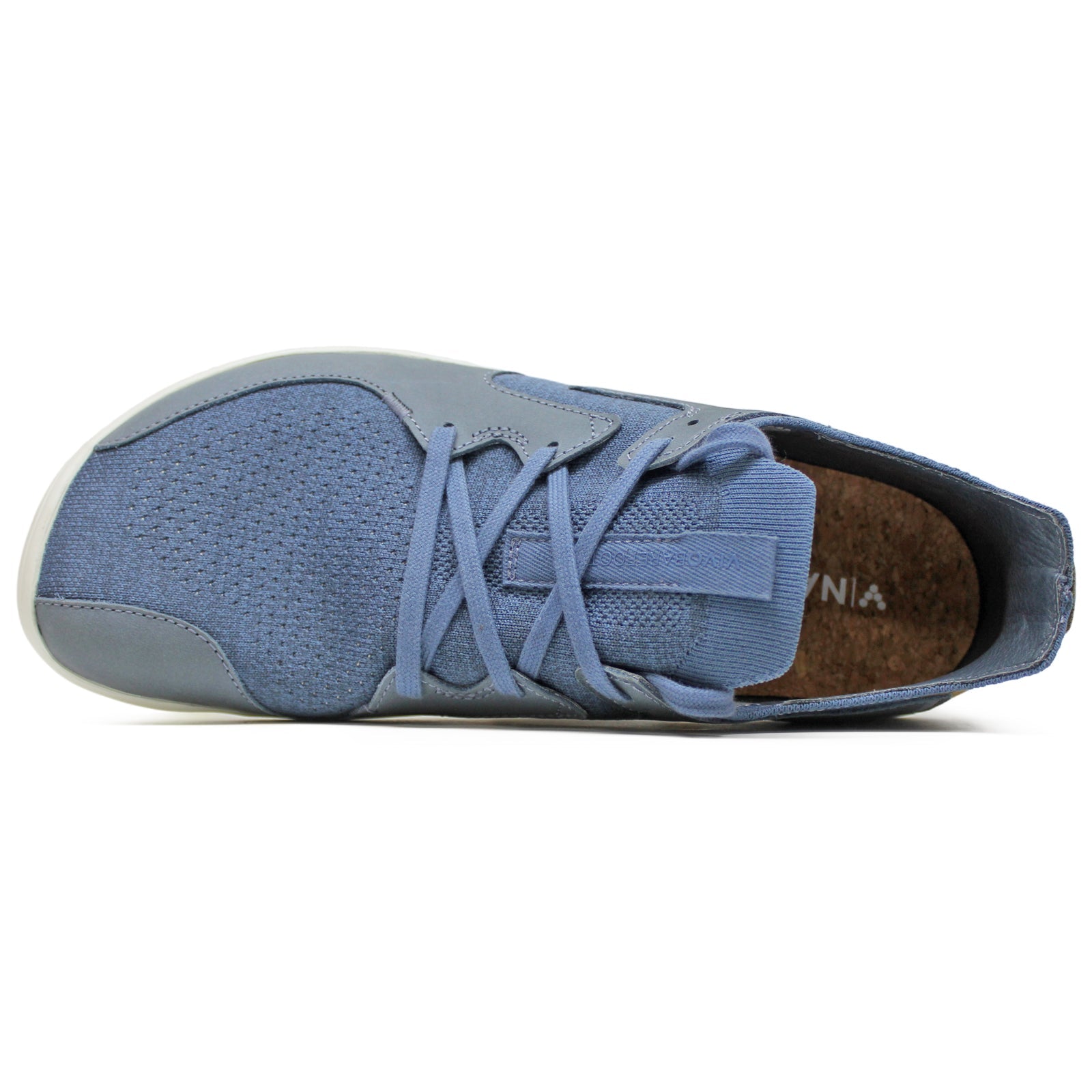 Vivobarefoot Primus Asana Leather Textile Mens Sneakers#color_navy