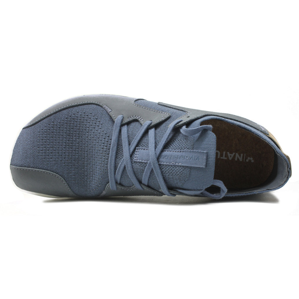 Vivobarefoot Primus Asana Leather Textile Womens Sneakers#color_navy