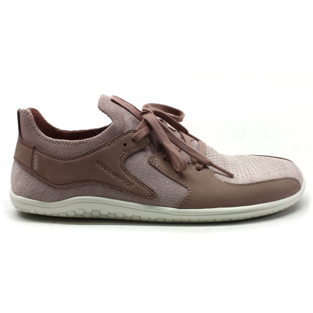 Vivobarefoot Primus Asana Leather Textile Womens Trainers#color_white pastel