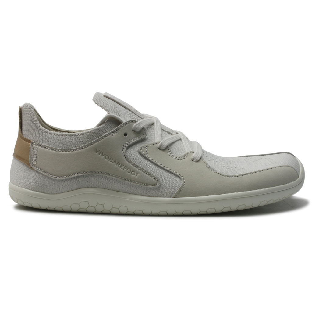 Vivobarefoot Primus Asana Leather Textile Womens Trainers#color_natural