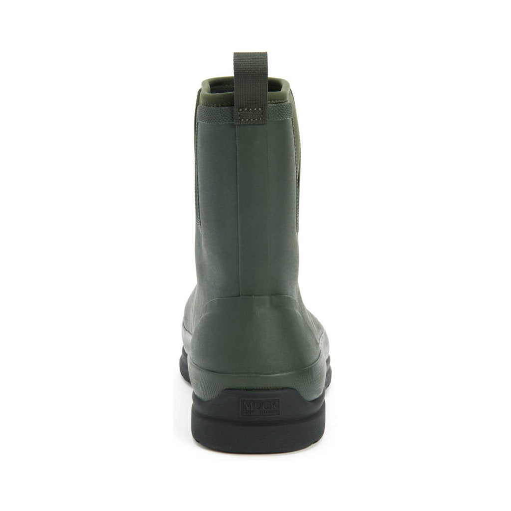 Muck Boot Pull On Mid Rubber Mens Boots#color_moss