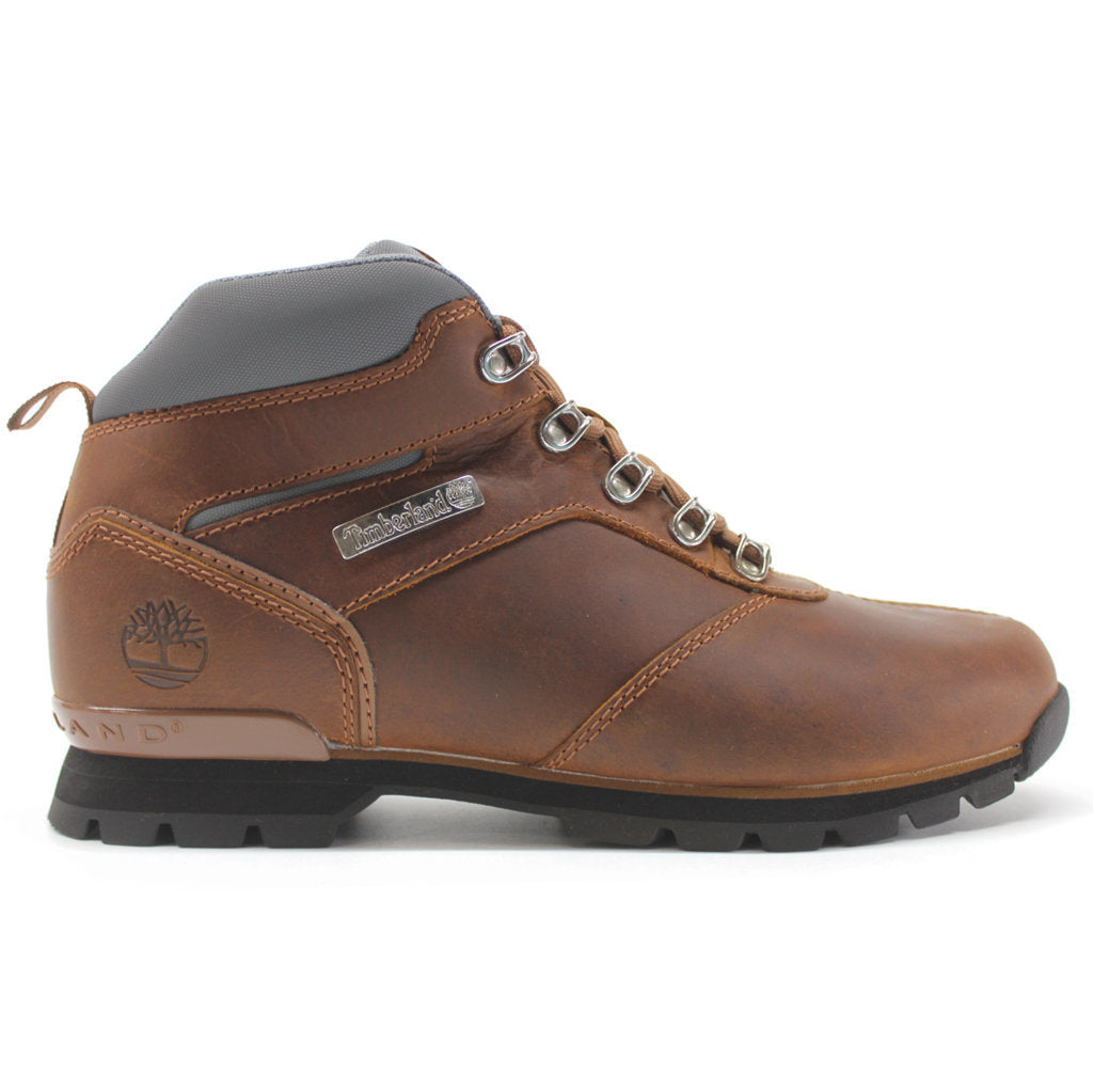 Timberland Splitrock Mid Hiker Leather Mens Boots#color_rust