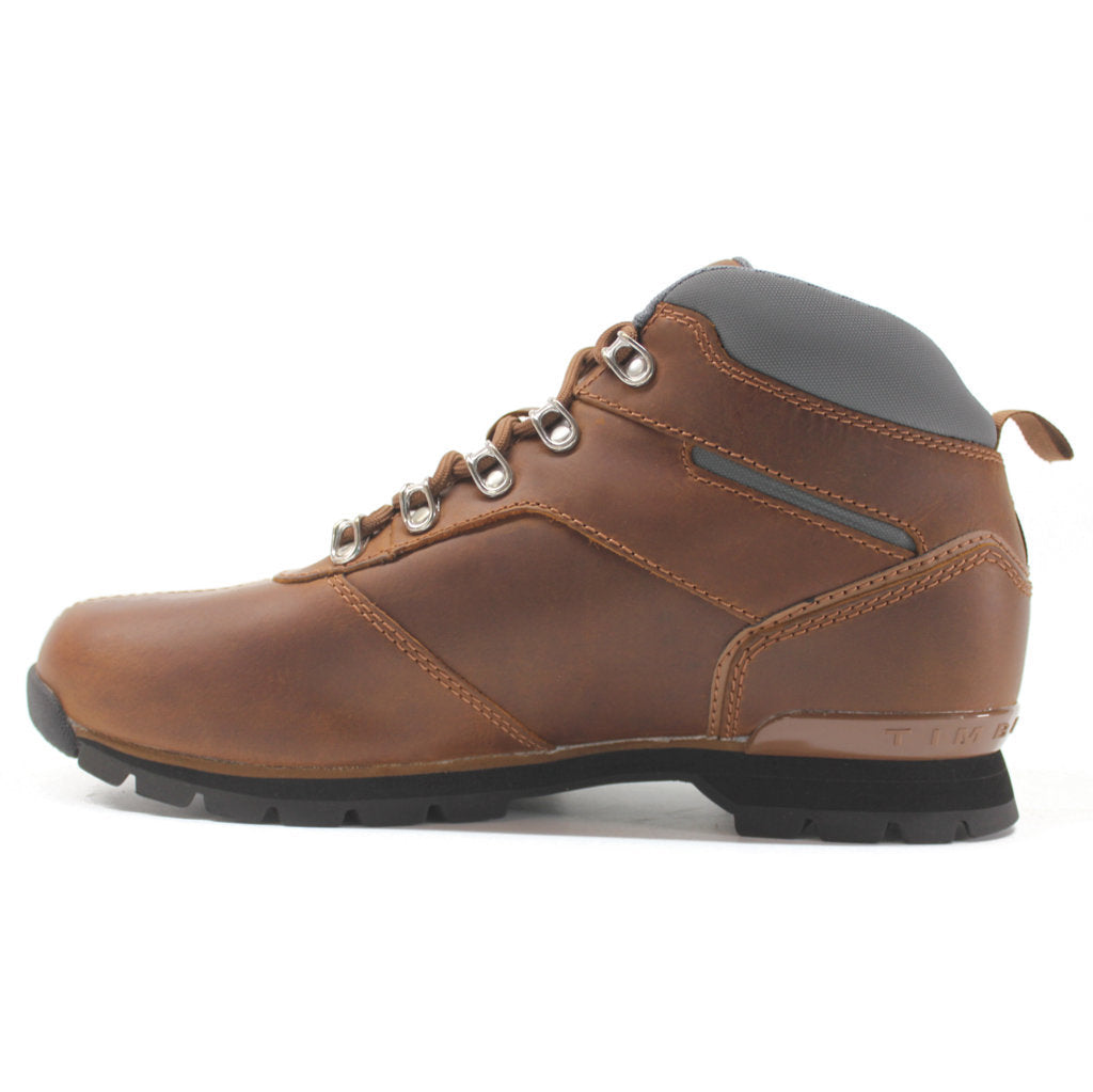 Timberland Splitrock Mid Hiker Leather Mens Boots#color_rust