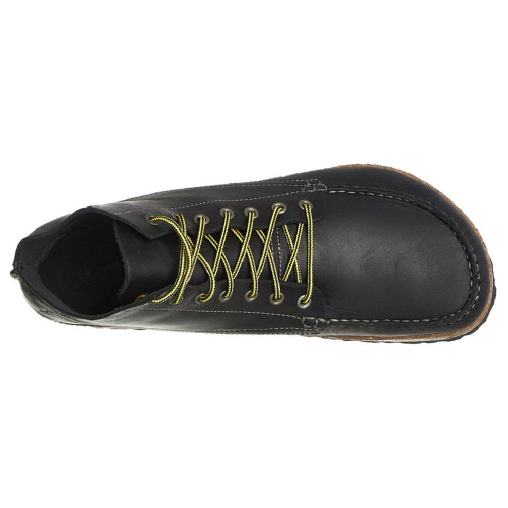 Birkenstock Marton Waxy Leather Unisex Boots#color_black