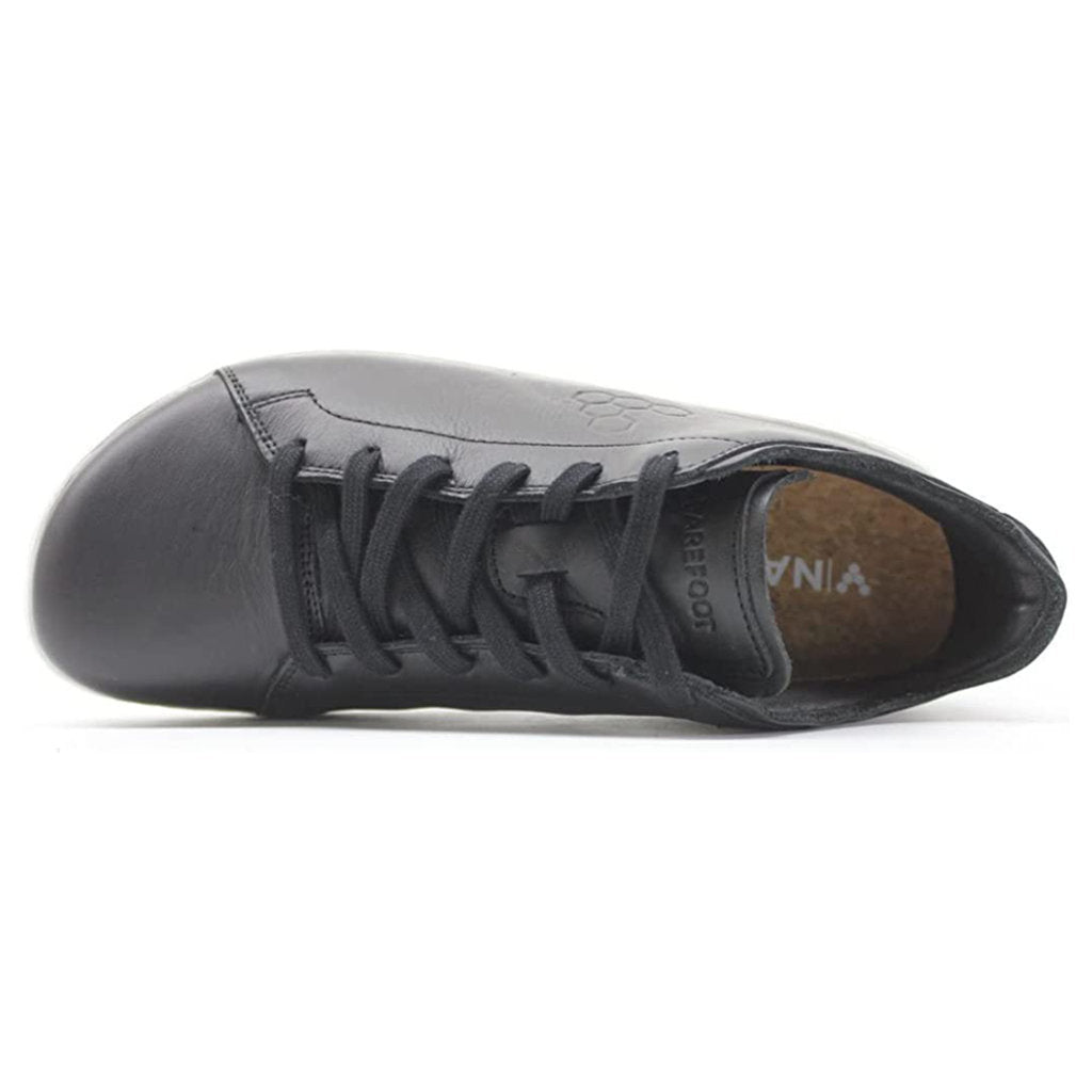Vivobarefoot Geo Court III Leather Mens Sneakers#color_obsidian