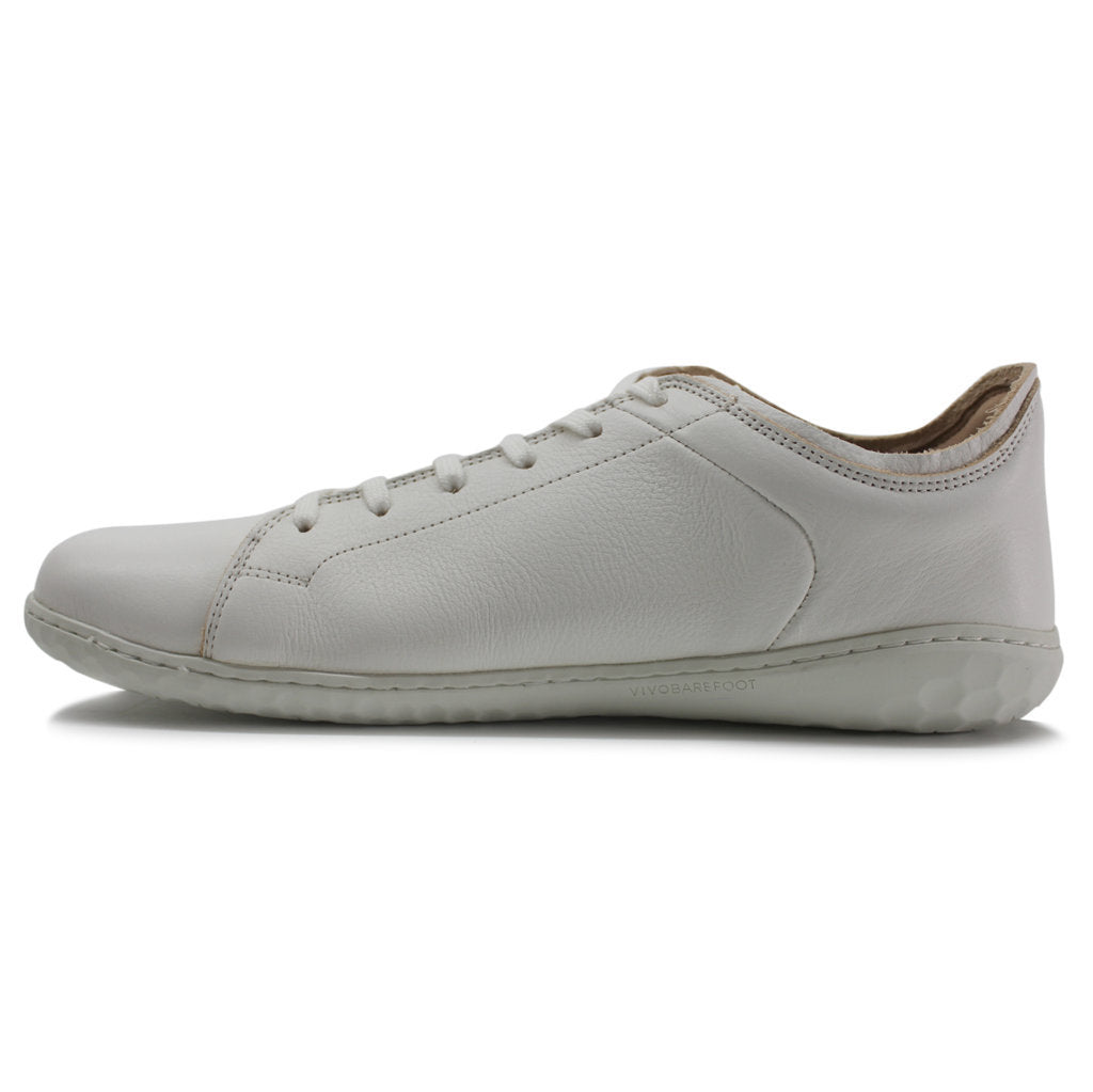 Vivobarefoot Geo Court III Leather Mens Sneakers#color_bright white