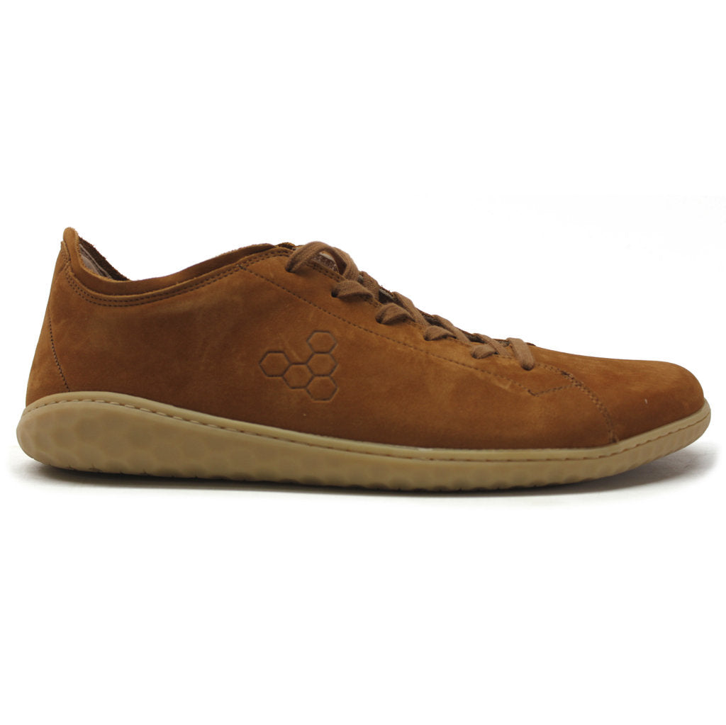 Vivobarefoot Geo Court III Leather Mens Sneakers#color_nubuck tan